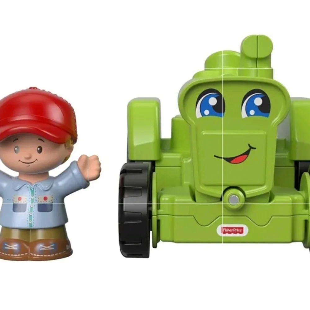 Fisher-Price Little People Tractor Truck & Farmer BNWT FIRM $$